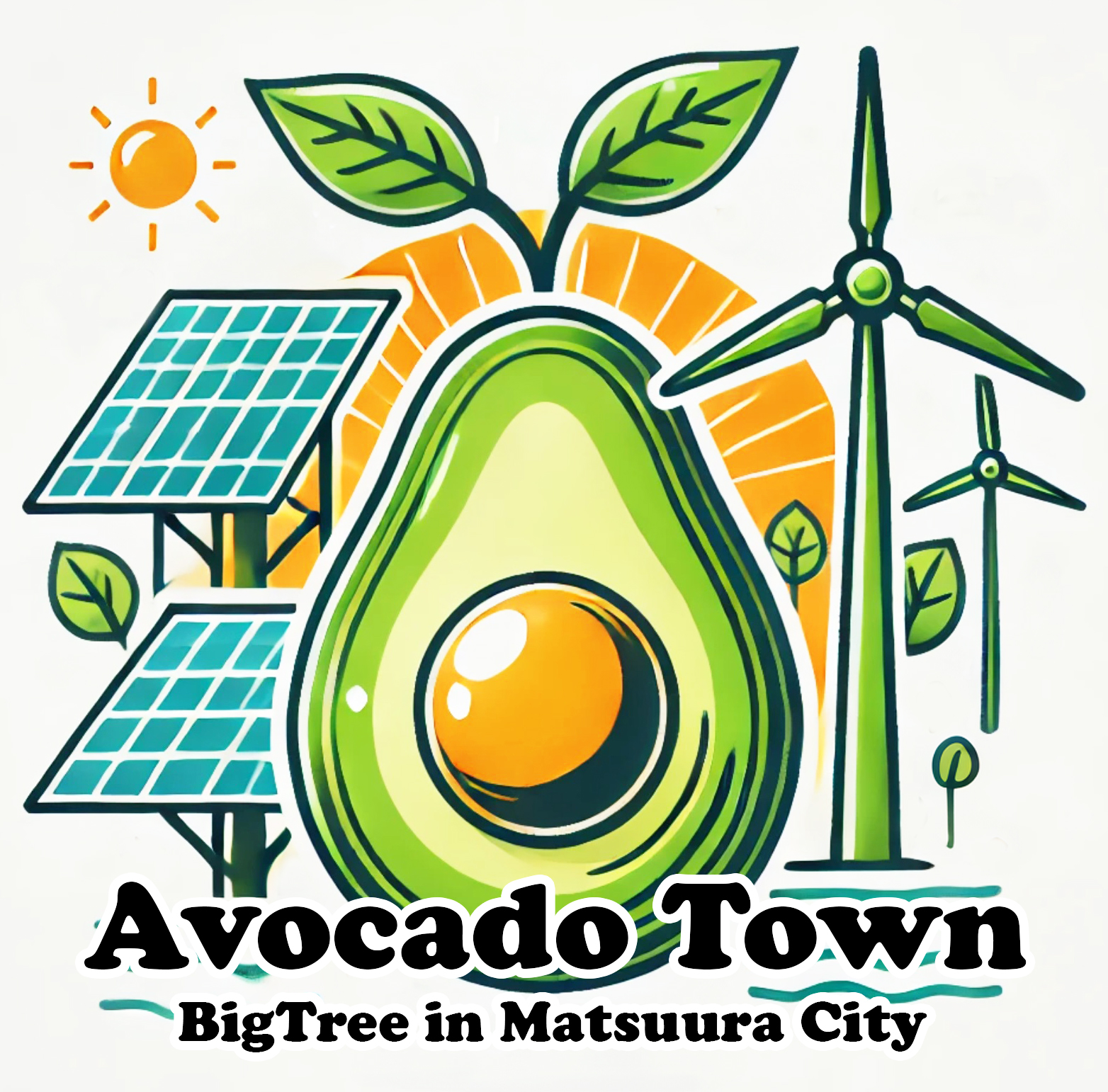 Avocado Town ロゴ